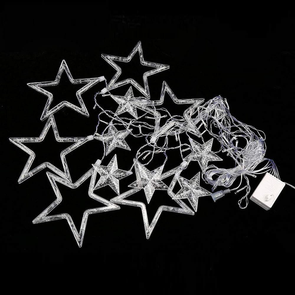 Multi-Color LED Curtain String Lights, Home Decorations