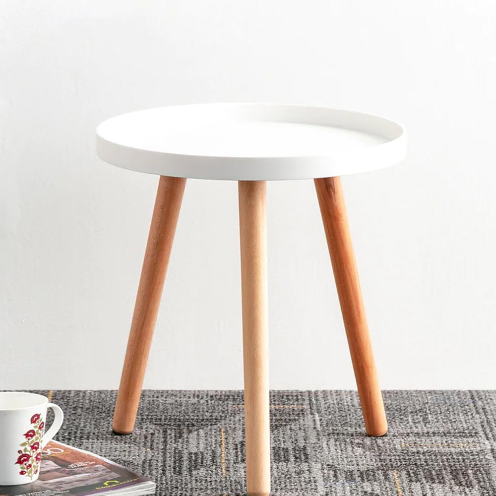 End Table in White Colour