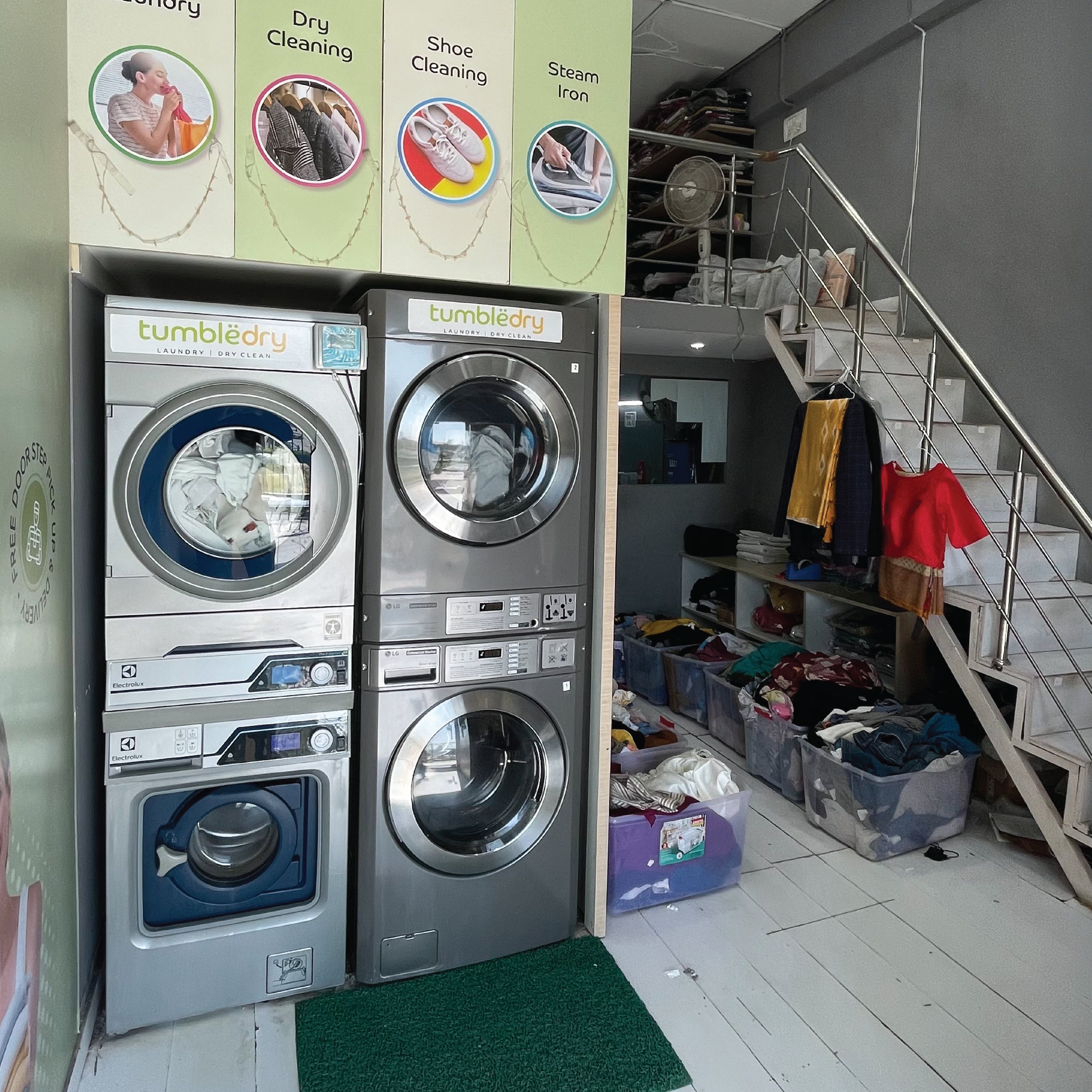 About Us - Tumbledry Laundry & Dry Clean Service