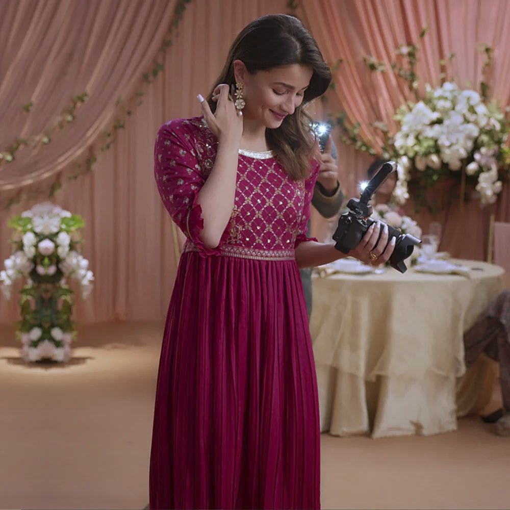 Alia Bhatt shows off her summer spirit in a floral wrap dress from Summer  Somewhere - Masala