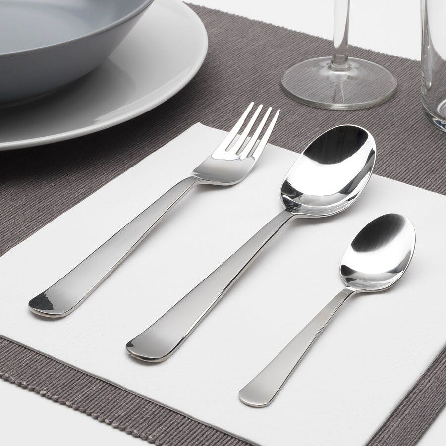 18 Piece Cutlery Set, Stainless Steel