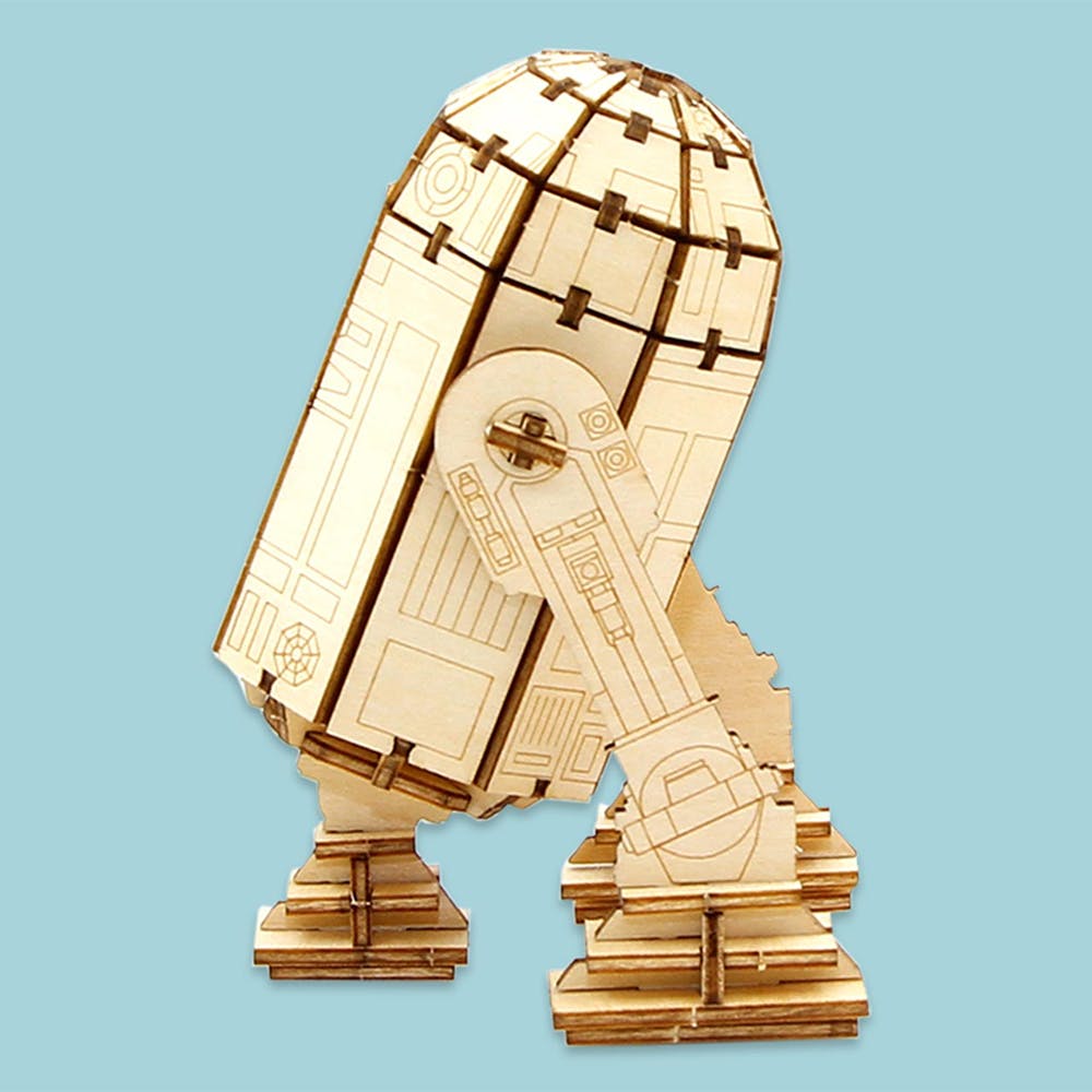 Star Wars Puzzle - R2-D2 3D Wood Model