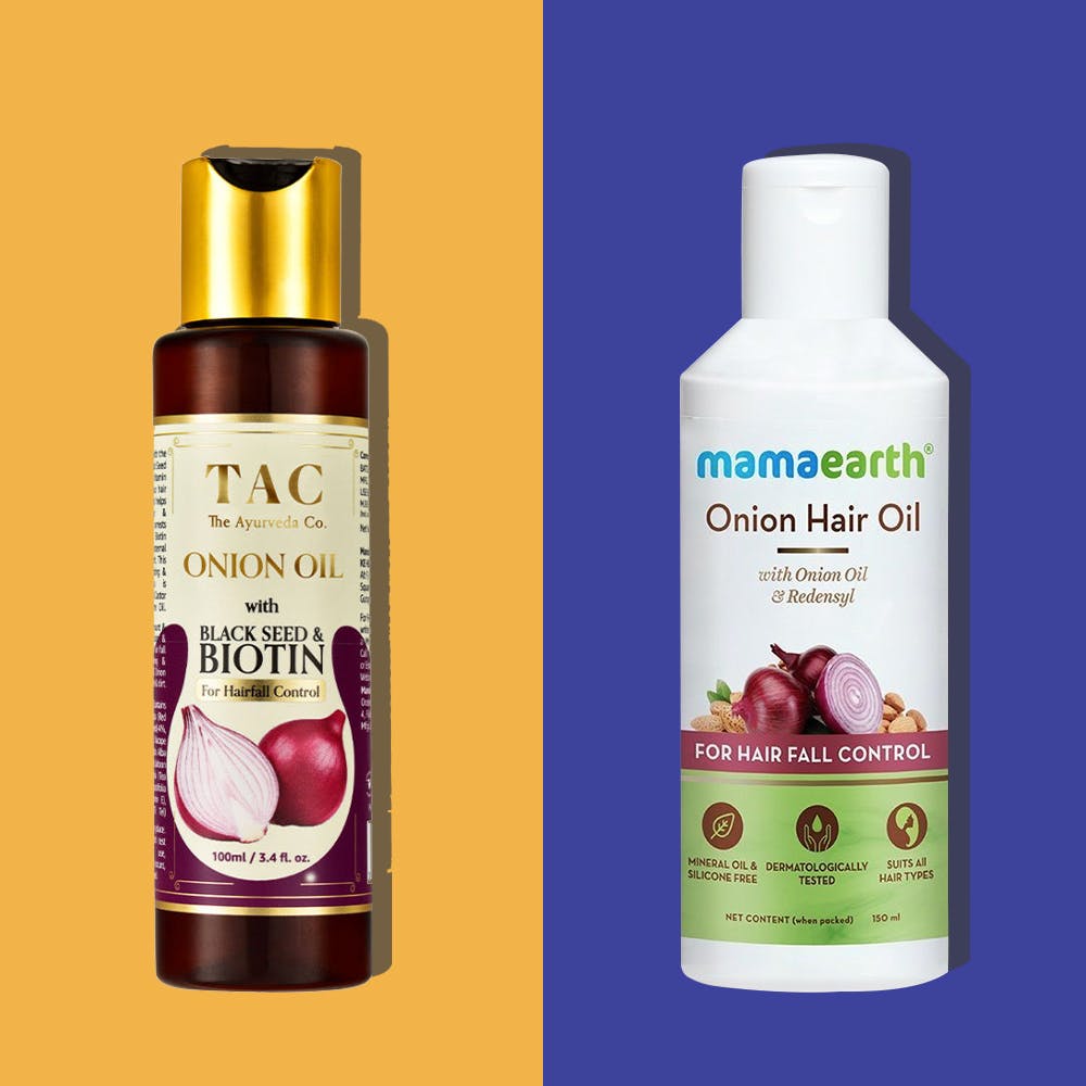 Buy Mamaearth Onion Hair Oil with Onion Oil & Redensyl with Comb Applicator for  Hair Fall Control 50 ml Online | Flipkart Health+ (SastaSundar)