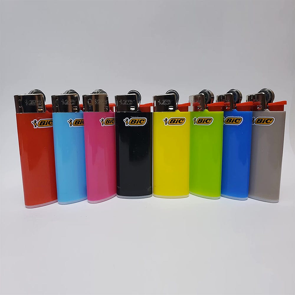 Bic Mini 5 Pack Assorted Colors Lighter