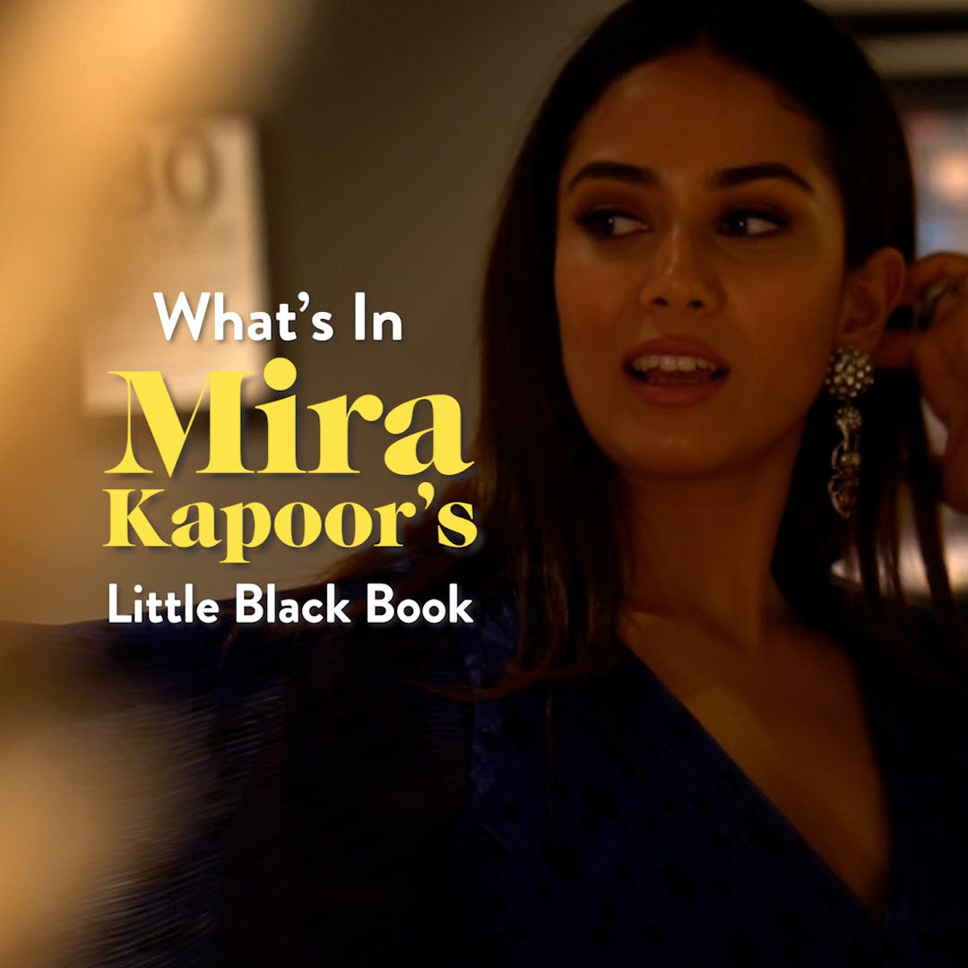 What's In Mira Kapoor's Little Black Book?
