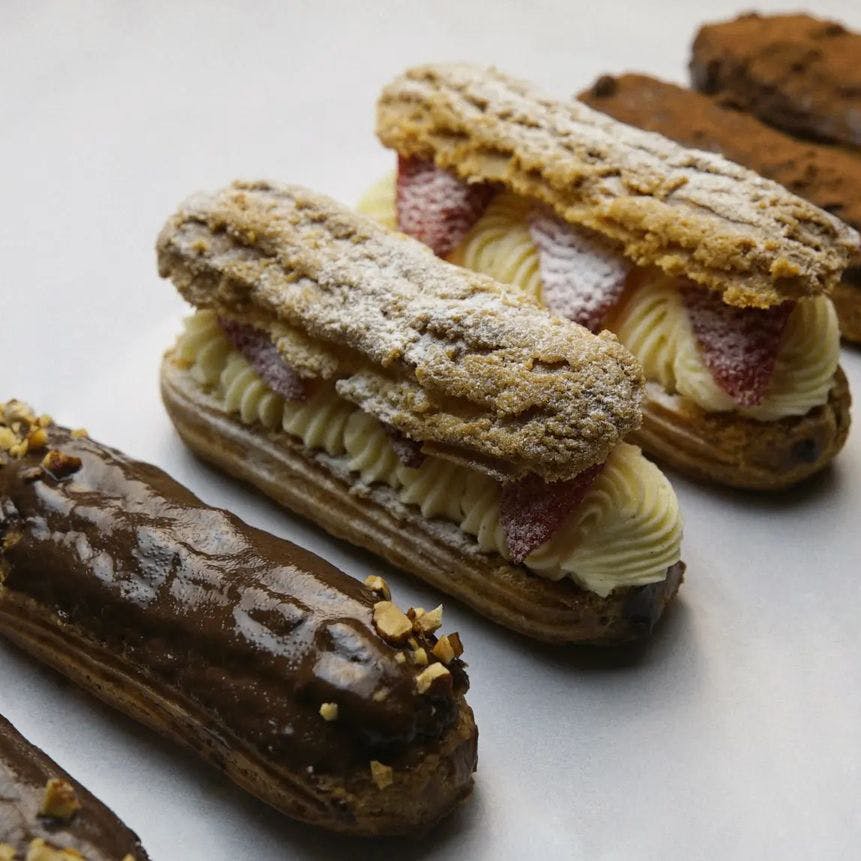 Eclairs From Luna Patisserie