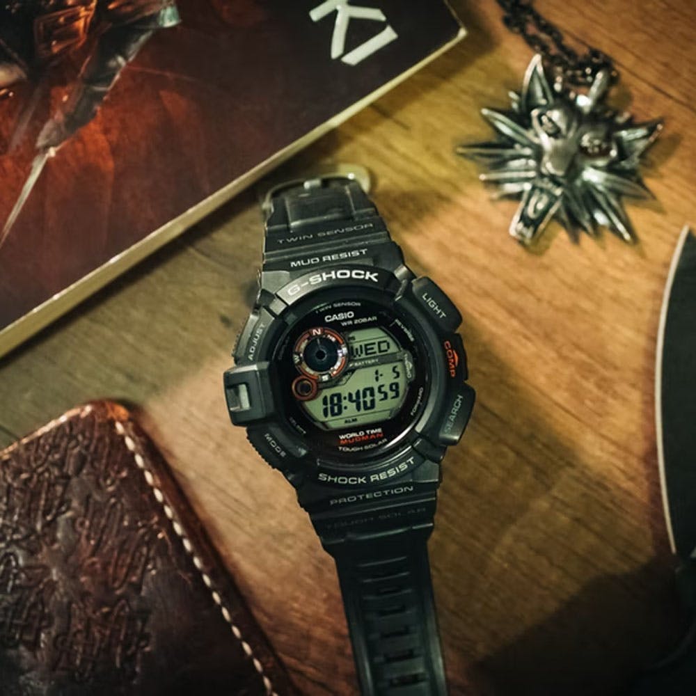 Casio Men's G-Shock Rangeman Triple-Sensor Atomic Solar 54mm Watch Black  GW9400-1B - Best Buy