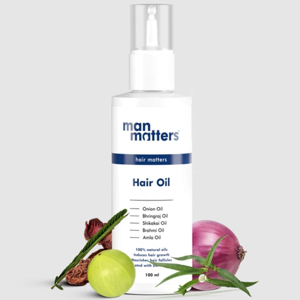 Hair Growth Oil With Bhringraj & Onion Oils For Hair