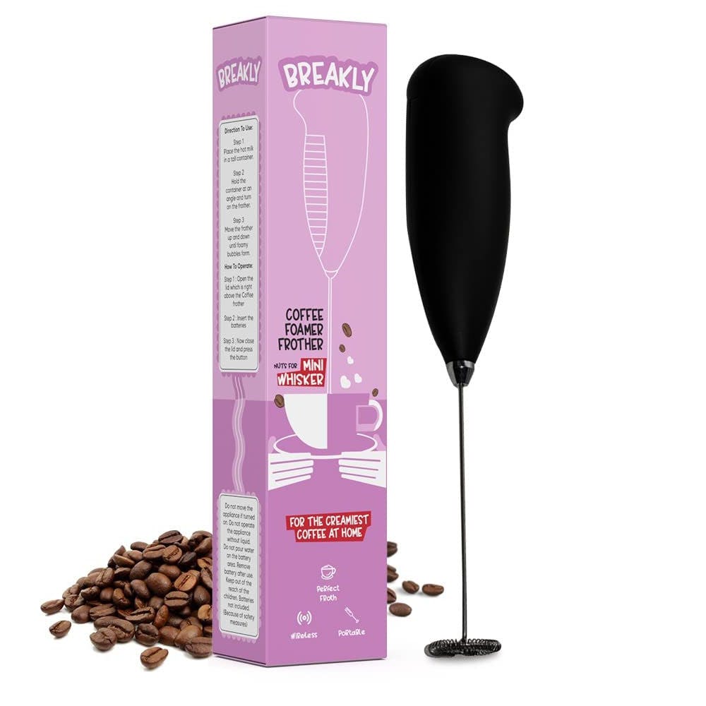 Breakly Coffee Frother | Wireless | Portable (Hand Blender)