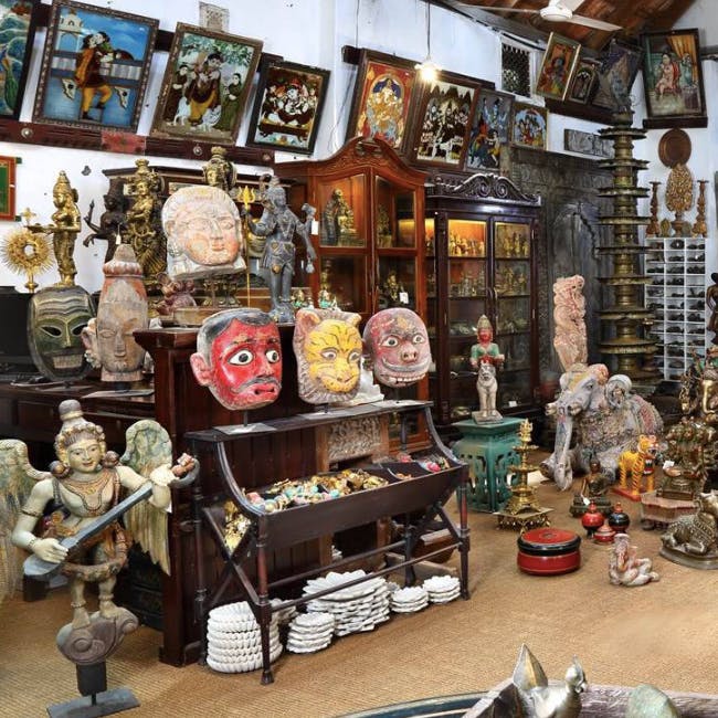 Murals To Sculptures: It's All About Antiques At This Store In Jew Town