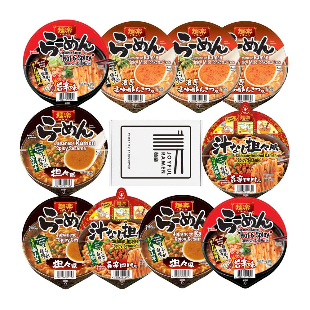 Authentic Japanese Ramen Noodle Bowls