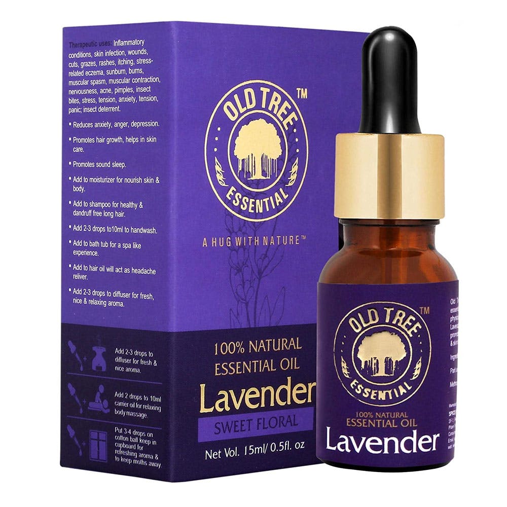 Old Tree Lavender Essential Oil for Skin, Hair and Dandruff Care