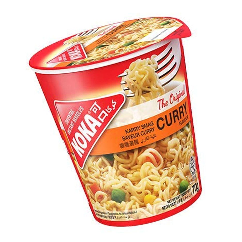 KOKA Instant Noodles Cup-Curry Flavour