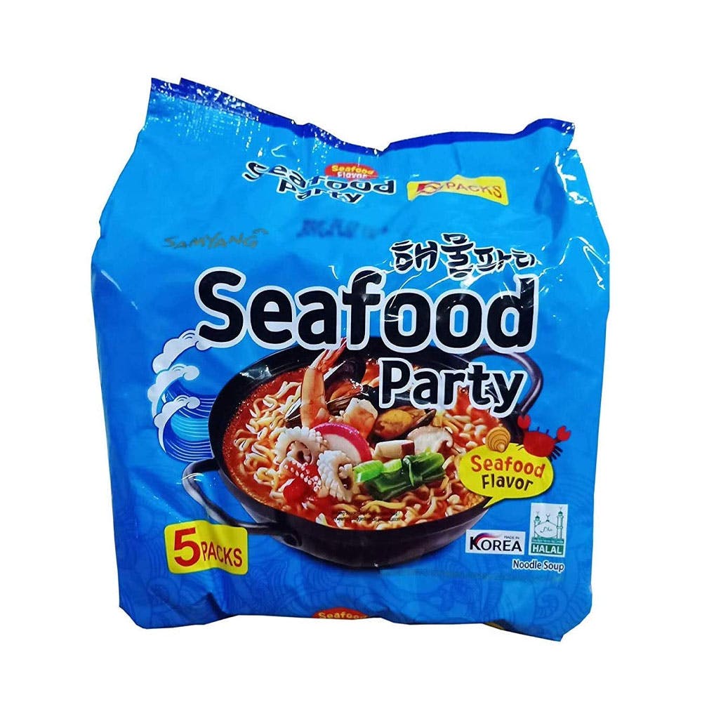 Samyang Seafood Party Pack Pack of 5