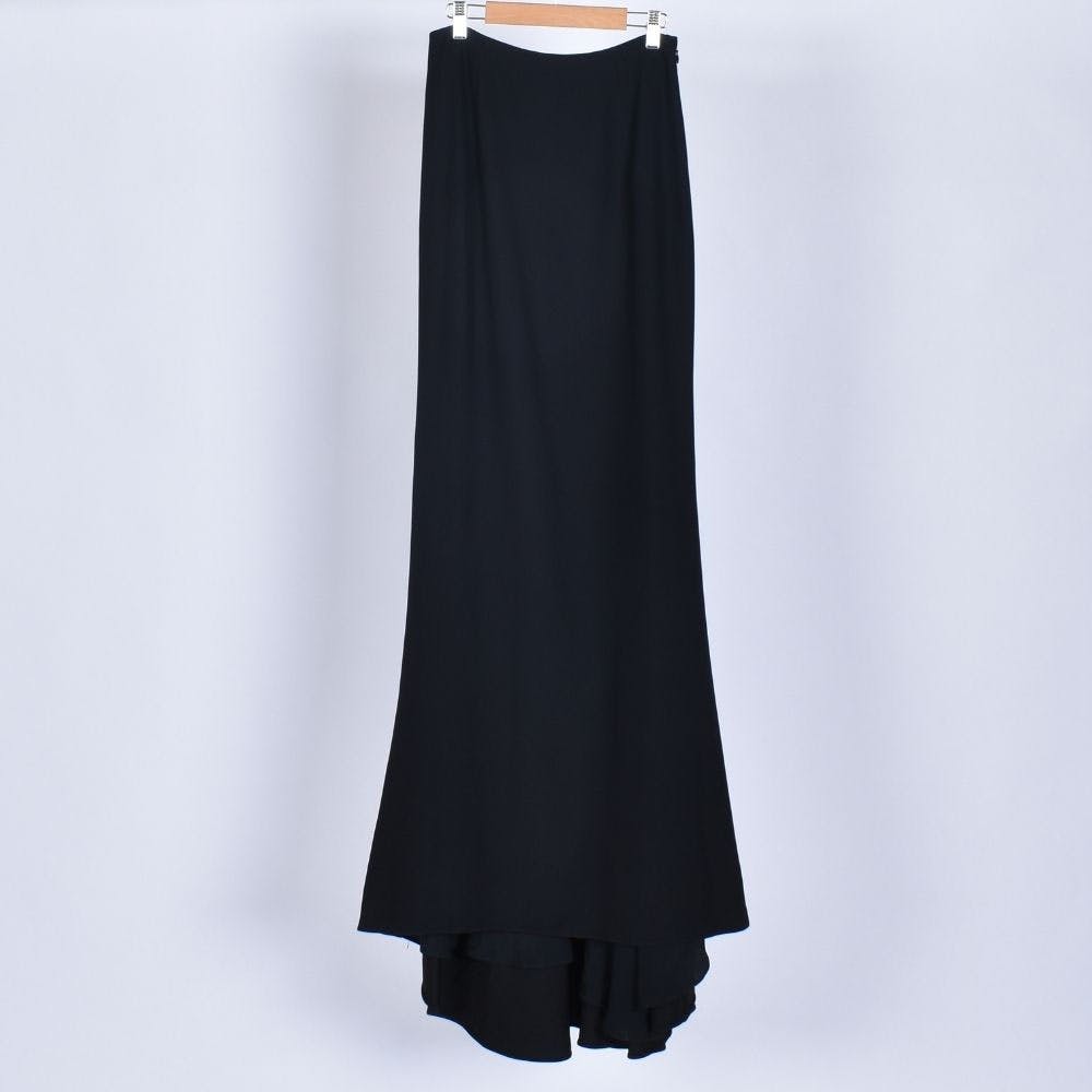 Alexander McQueen Designer silk blend skirt