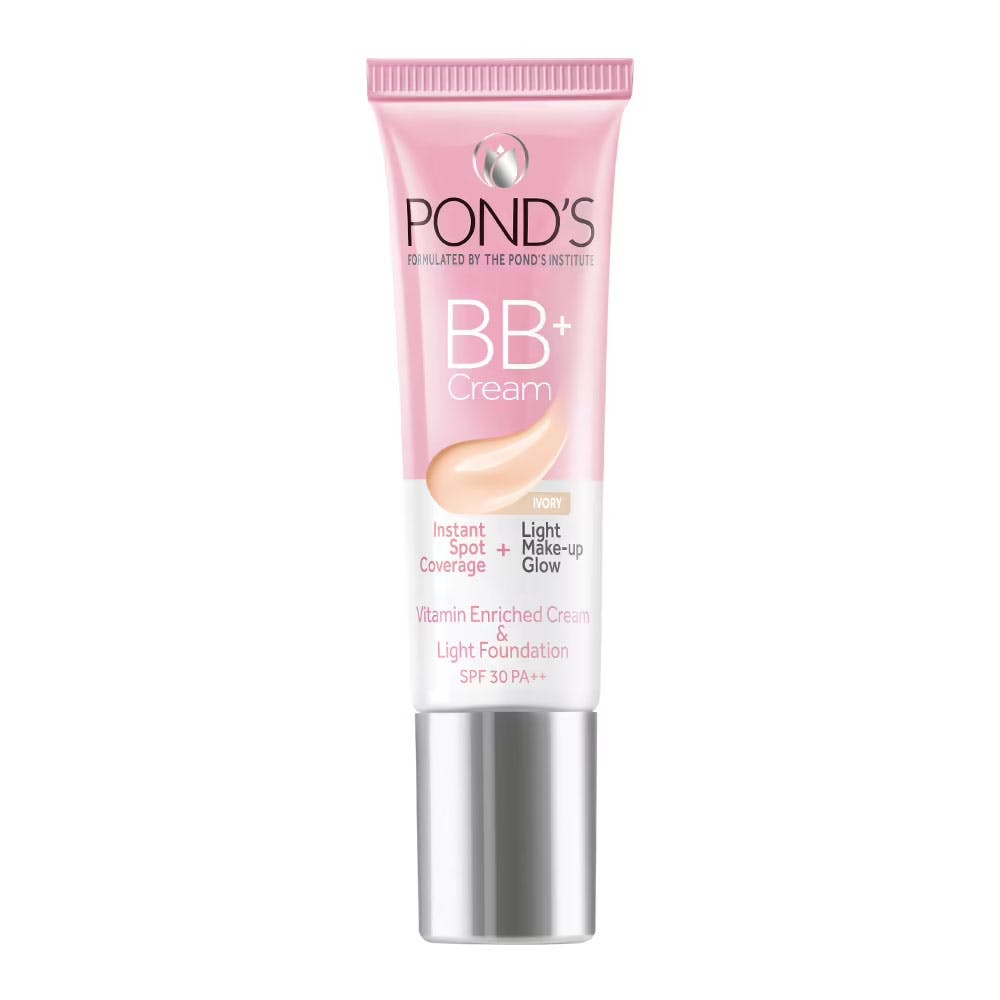 Ponds BB+ Cream Instant Spot Coverage + Light Make-up Glow Ivory - 9