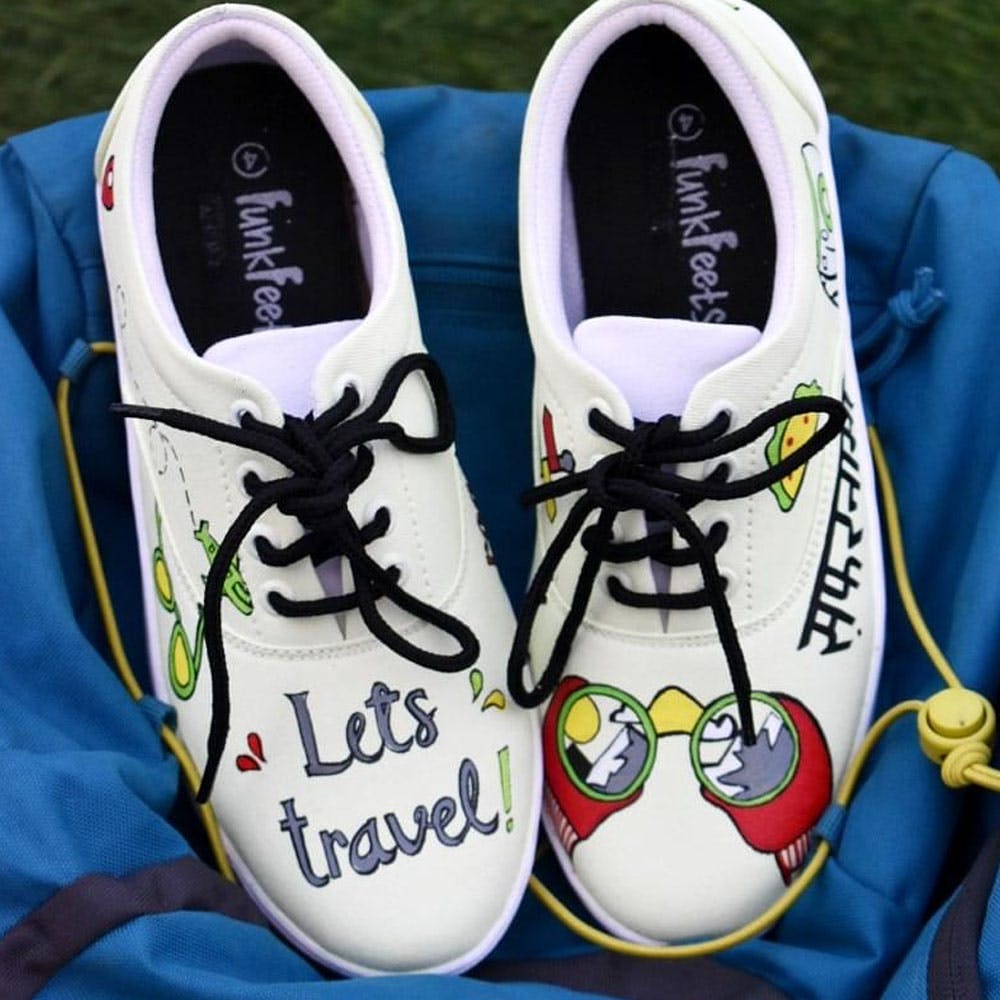 Handpainted Adventurer Sneakers