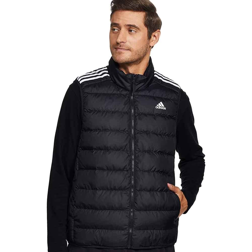 Buy Adidas Men's ESS Down Vest Sleeveless Regular Fit Jackets at Amazon.in