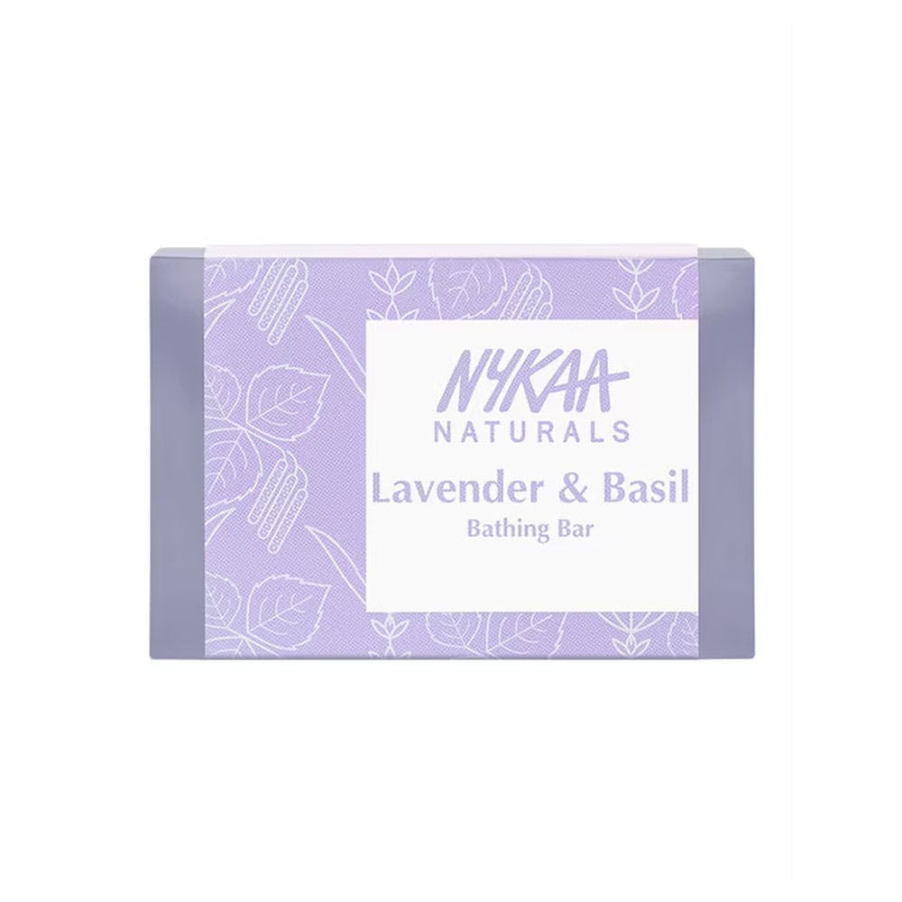 Nykaa Naturals Lavender & Basil Soothing Bathing Soap