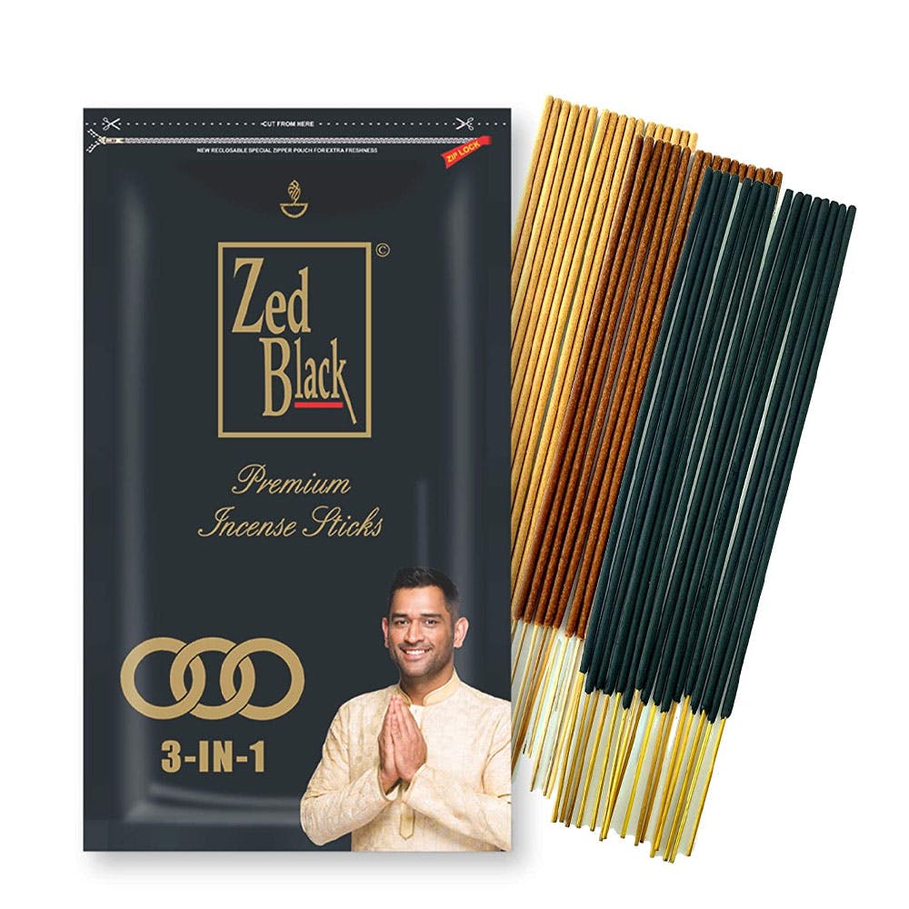 Zed Black 3 In 1 Premium incense Sticks
