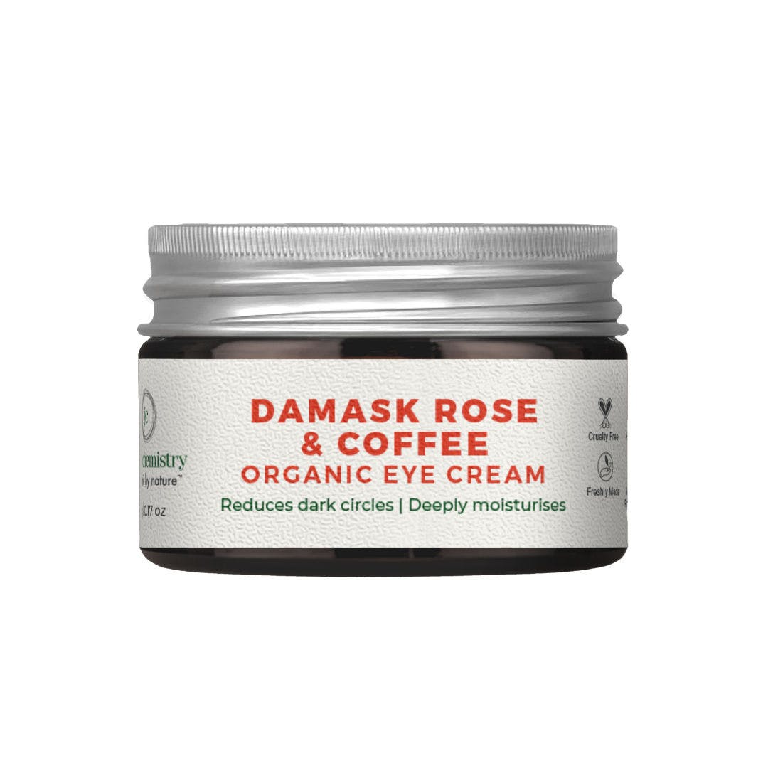 Juicy Chemistry Damask Rose & Coffee Organic Eye Cream