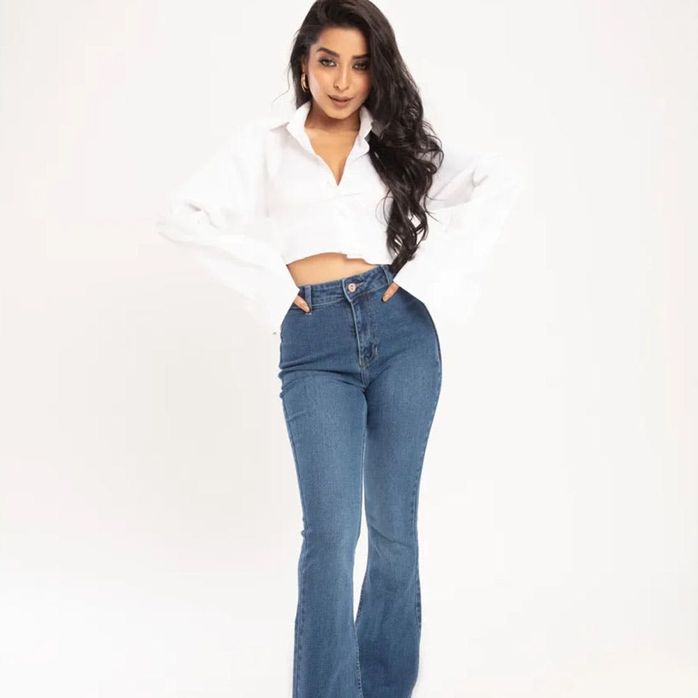 Madish - High waist jeans..Like these!
