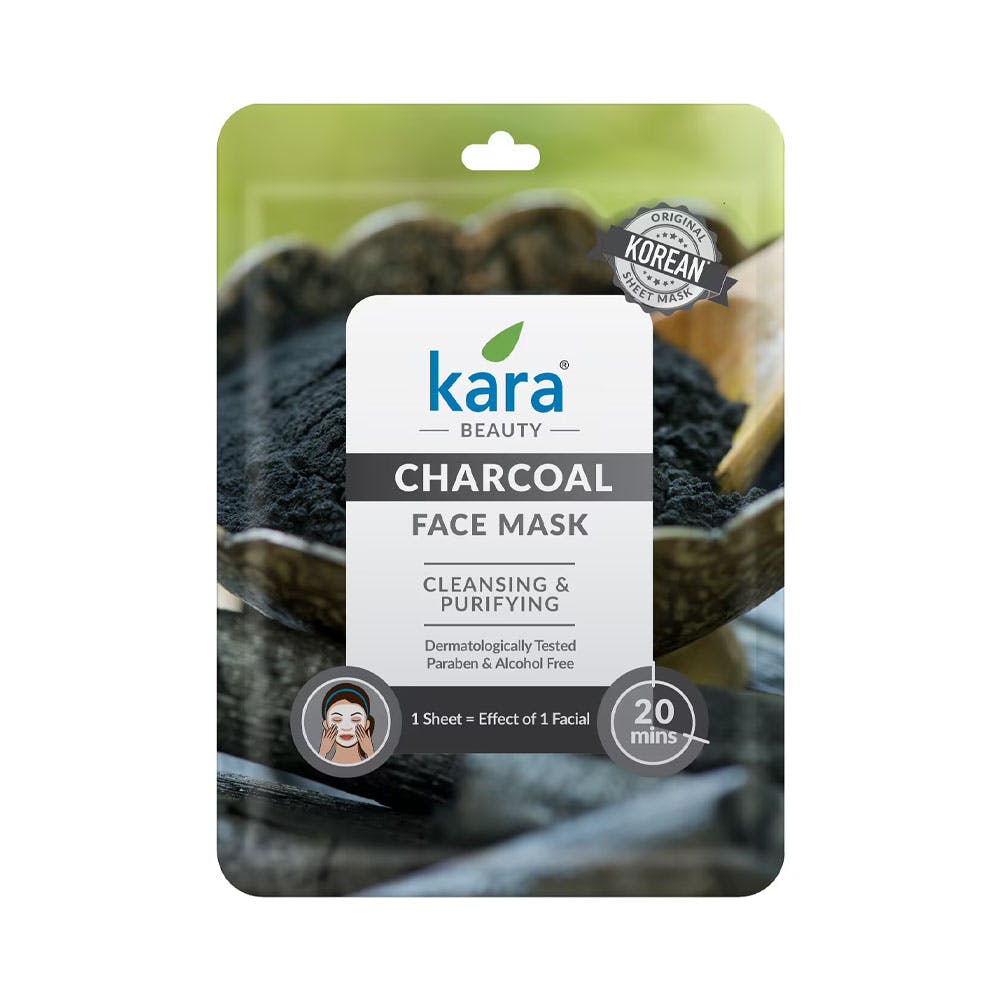 Kara Beauty Charcoal Face Mask Cleansing & Purifying