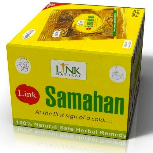 Link Naturals Samahan Herbal Extracts Tea for Cold Cough Immunity - 4 g (50 Pieces)