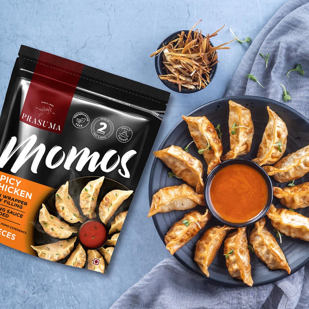 Spicy Chicken Momos (Party Pack)