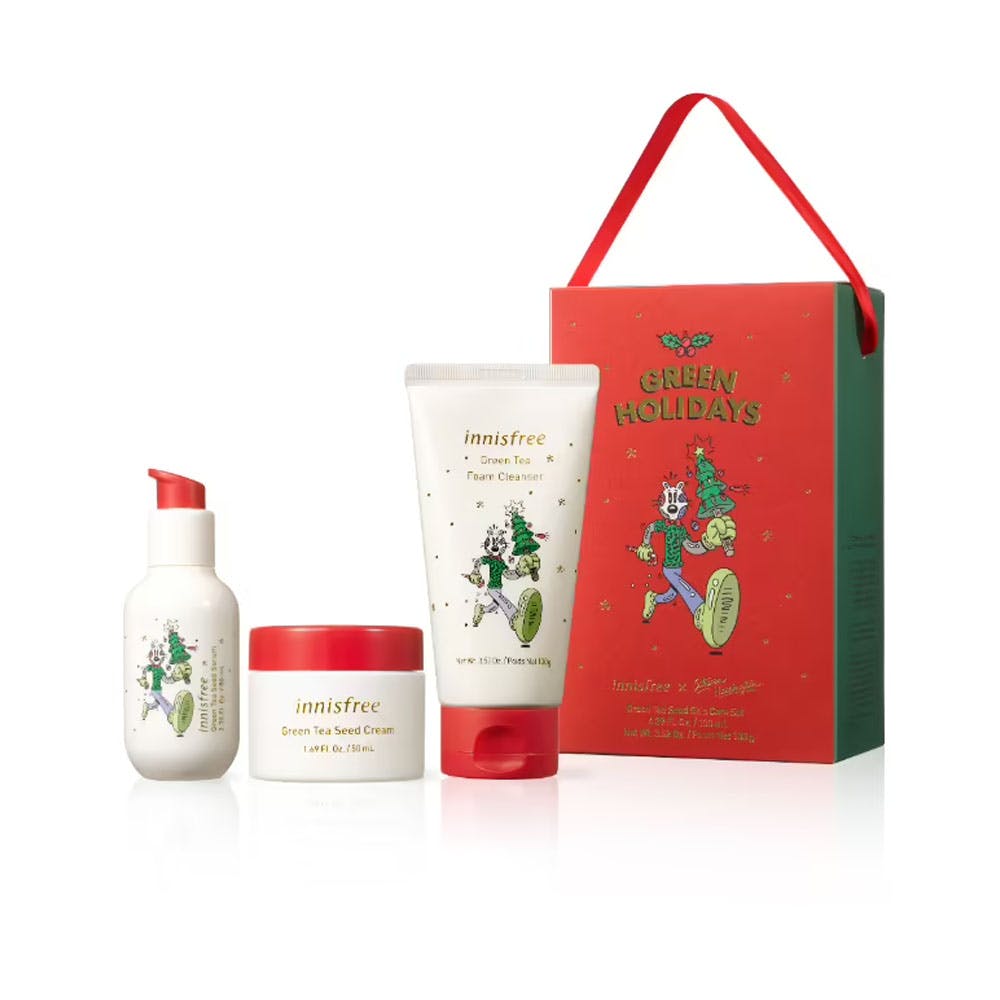 Innisfree Green Holiday Green Tea Seed Skin Care Set-Ltd Edition