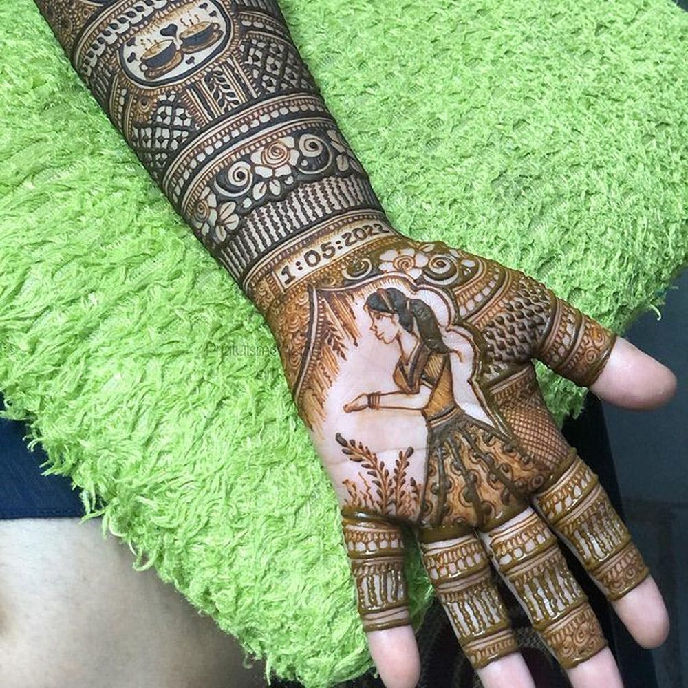 N💜R I love mehndi, and he loves these hands ✨😌💕 🙈 . . . . . . @ . . @  .. . . . #riyaim🌍❤ #viral #trendingreels #t... | Instagram