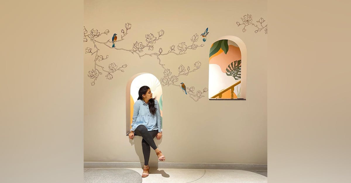Mural Reddy Chandra Reddy Get Murals For Private Residences With Kavya Reddy l LBB