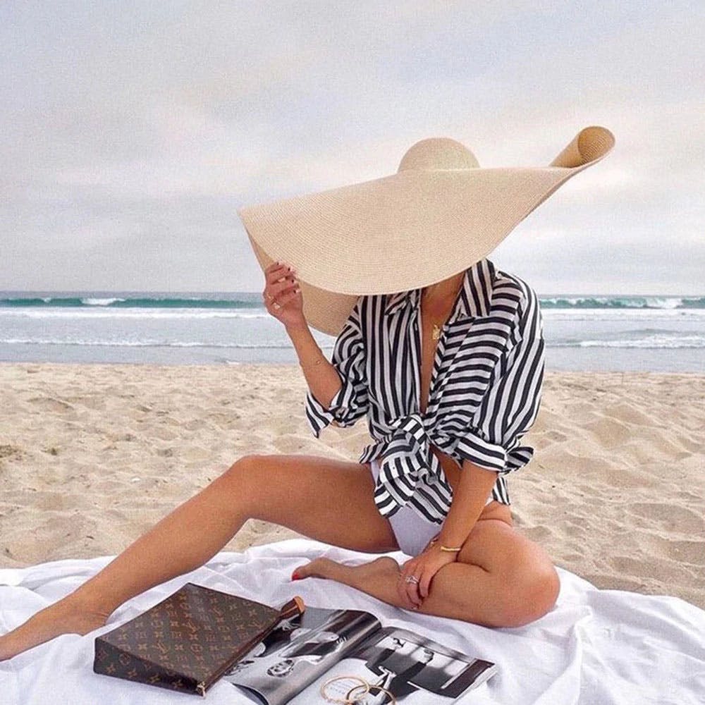 Beach Hat - Oversized