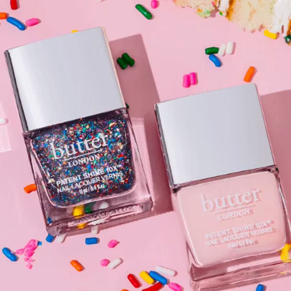 Butter London Let Them Eat Cake Mini Patent Shine 10X Birthday Nail Lacquer Set