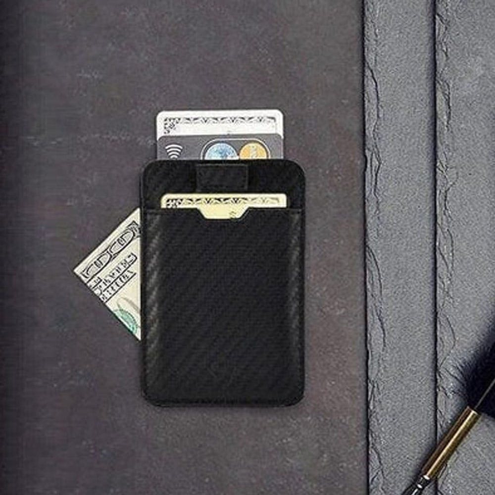 Chelsea Sleeve Wallet - Carbon Black RFID