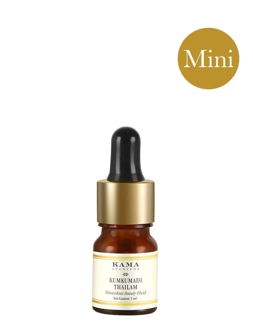 Kama Ayurveda Mini Kumkumadi Thailam Miraculous Beauty Fluid Ayurvedic Night Serum