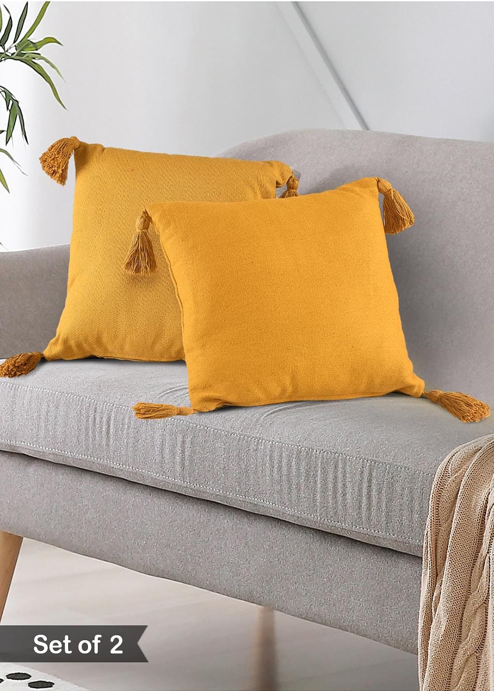 Solid Vibrant Cushion Covers