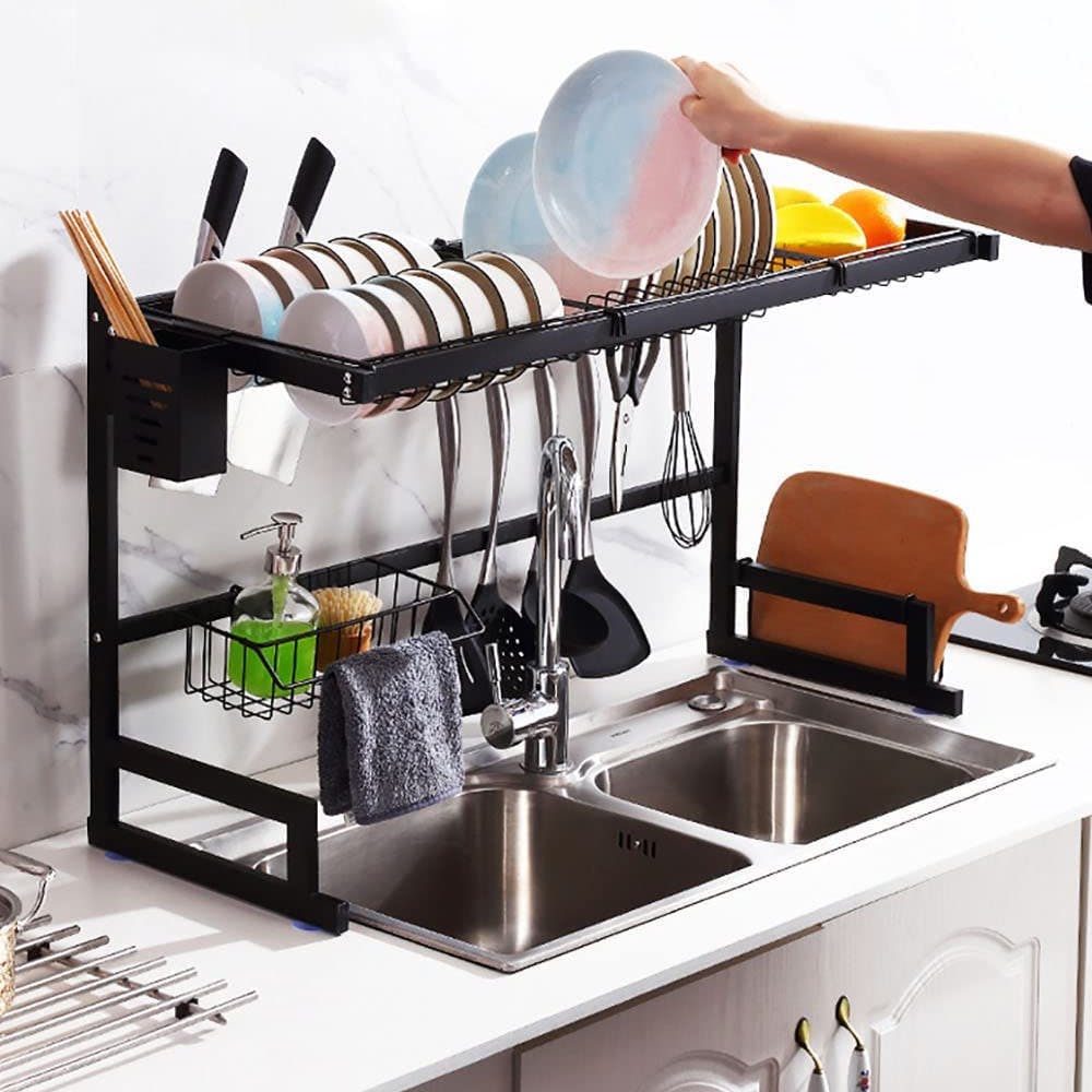 Kitchen sink,Sink,Tap,Product,Kitchen,Cabinetry,Plumbing fixture,Kitchen appliance,Countertop,Automotive design