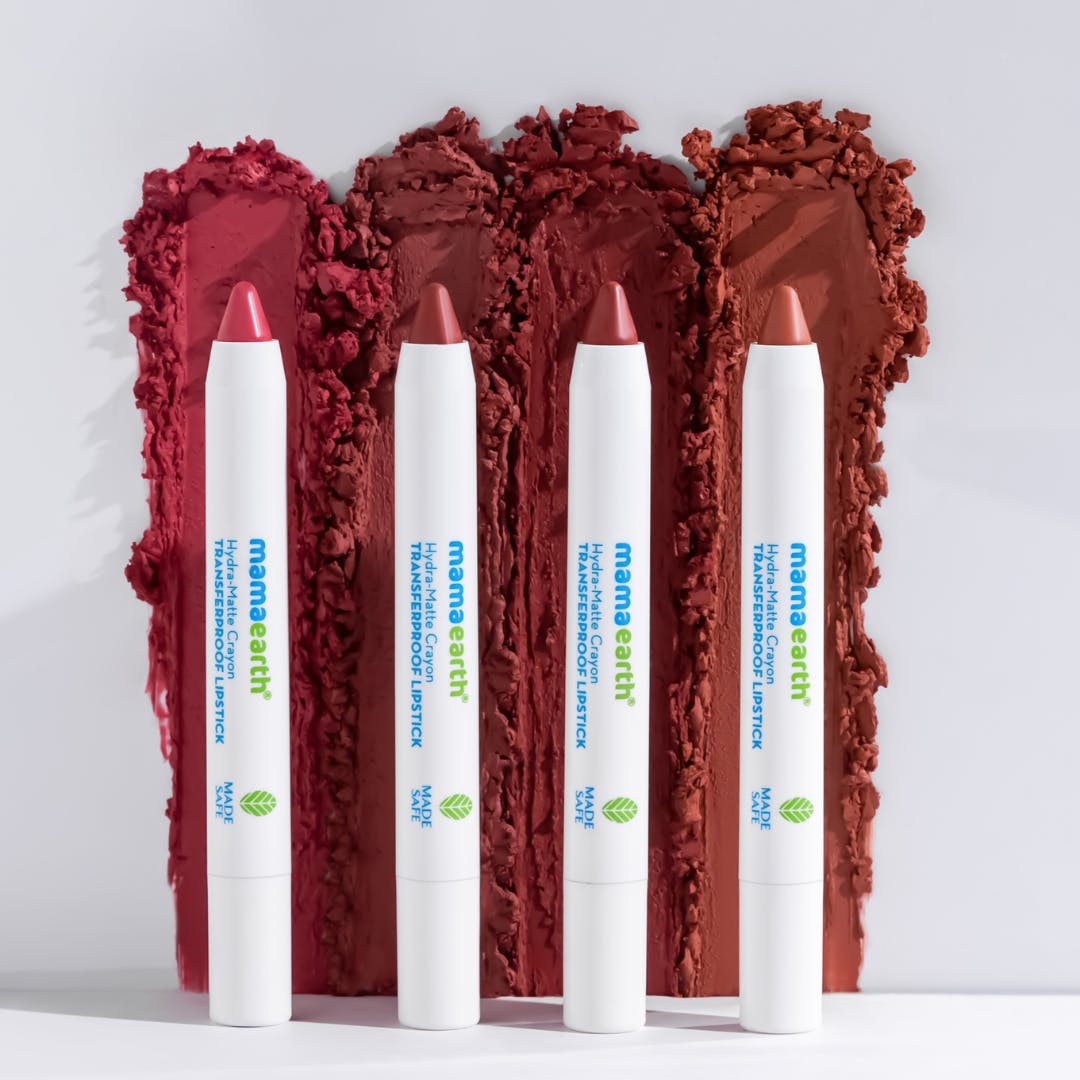 Mamaearth Hydra-Matte Crayon Transfer-proof Lipstick