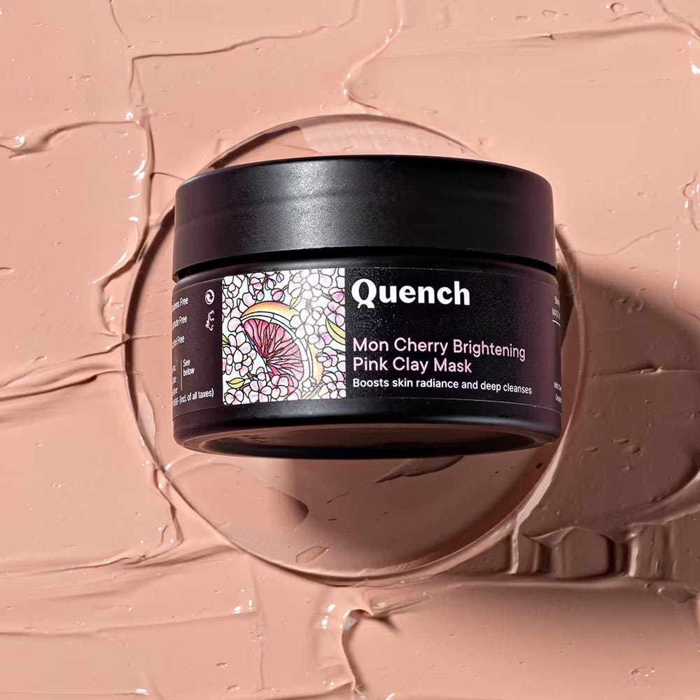 Quench Mon Cherry Brightening Pink Clay Mask