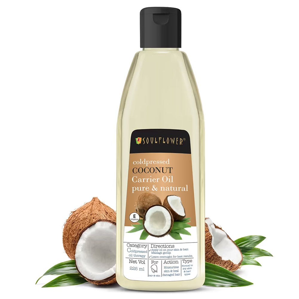 Soulflower Organic Extra Virgin Coconut Hair Oil