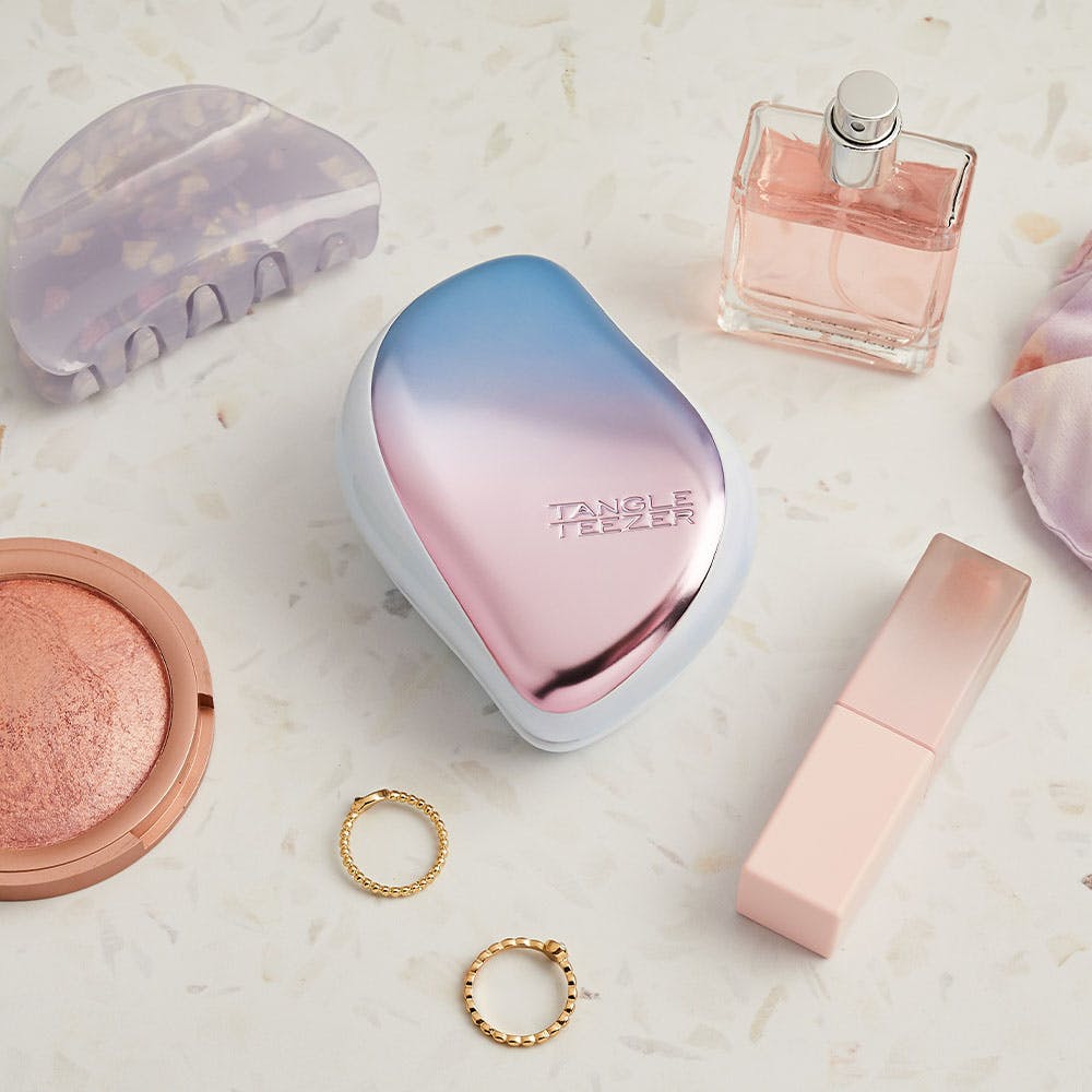 Tangle Teezer Compact Styler Pink / Blue Chrome