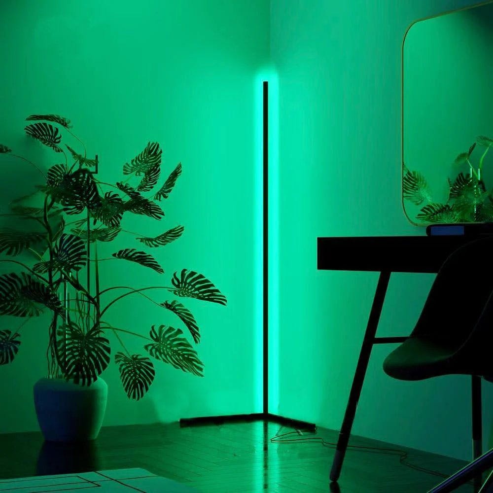 Vibrant Corner Floor Lamp