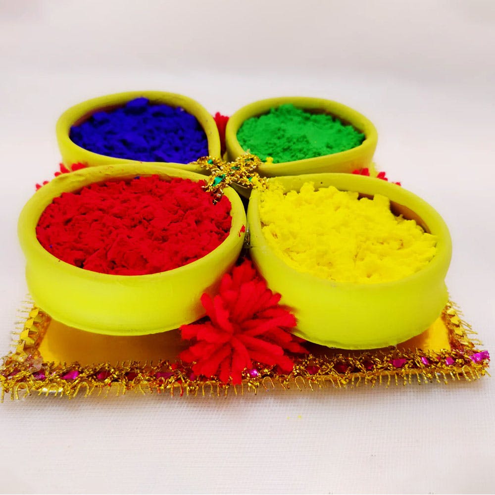 Holi Organic Colours - Pack of 4 colors