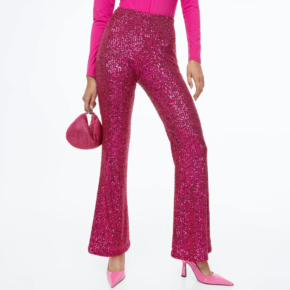 Sequined Trousers By H&M