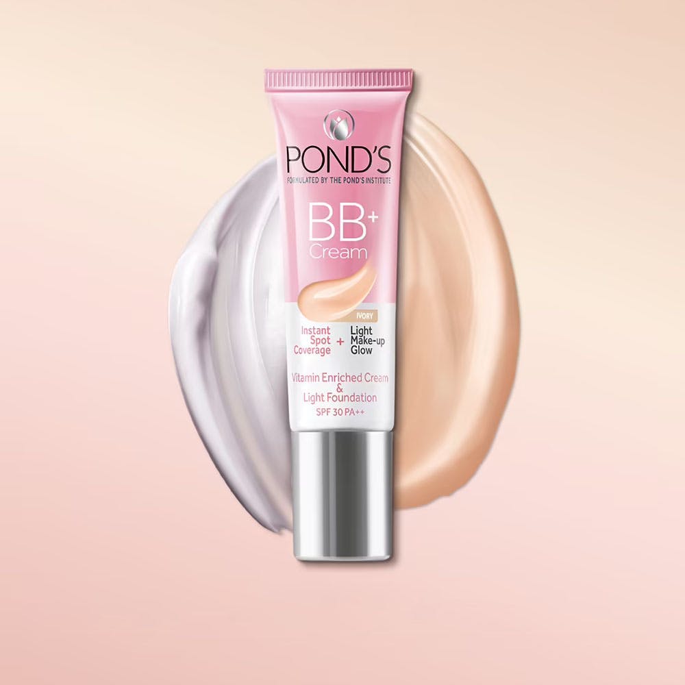 Ponds BB+ Cream Instant Spot Coverage + Light Make-up Glow Ivory - 9