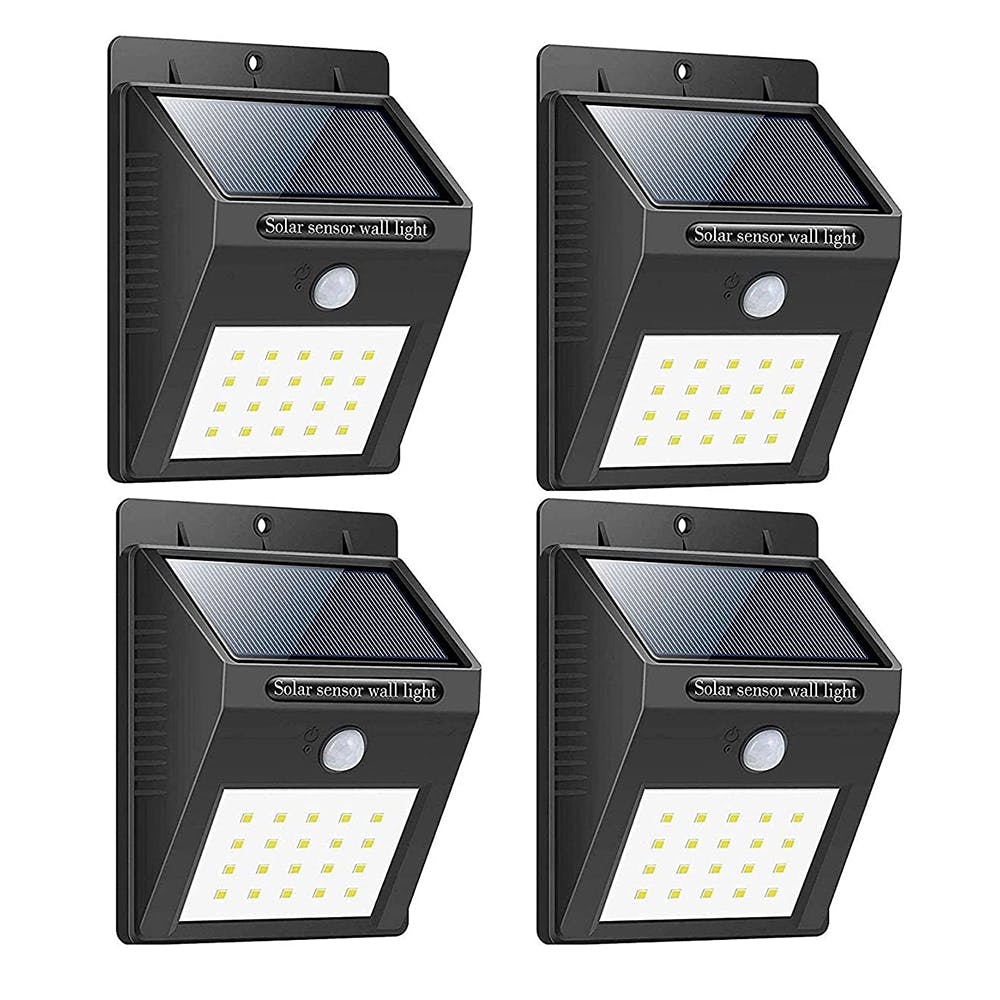 Solar Powered Cordless Outdoor LED Security Light
