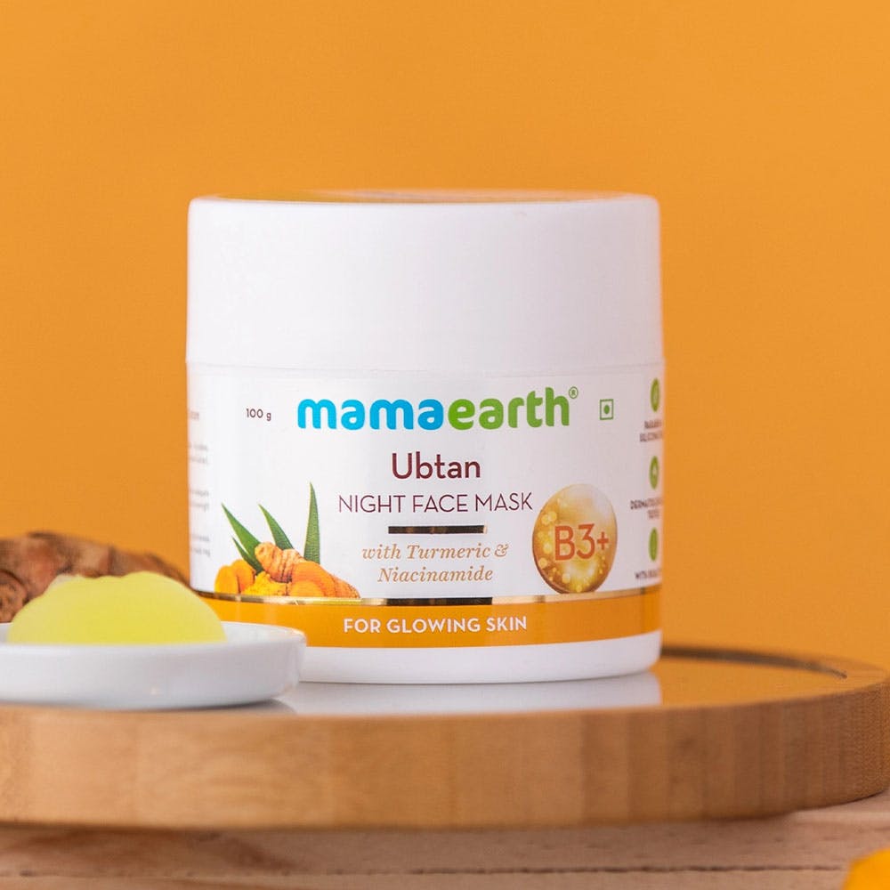 Mamaearth Ubtan Face Mask For Skin Brightening