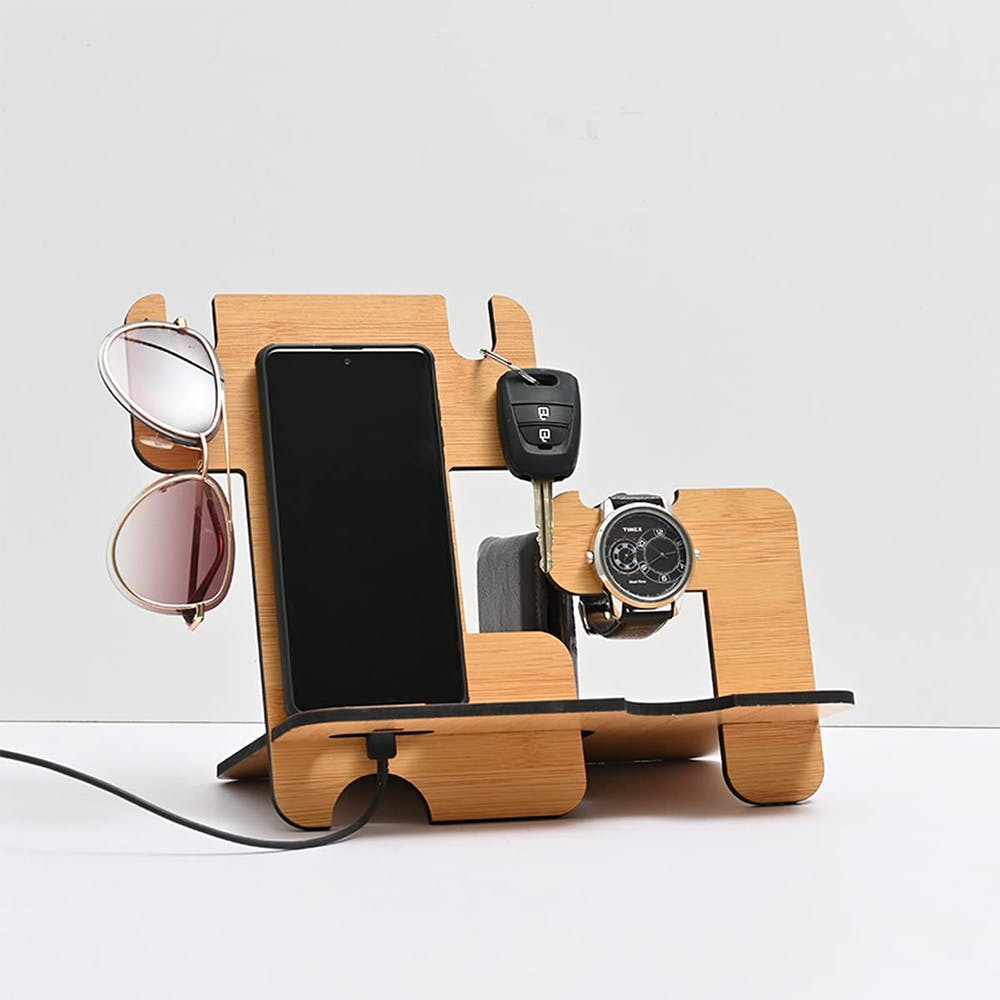 Desk Organizer (5 in 1) with Mobile Stand