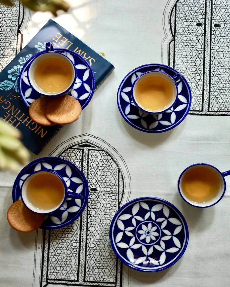 Jaal Teacup And Saucer Set